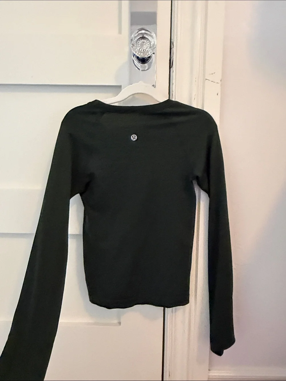 lululemon athletica Long Sleeve Top in Dark Green SIZE 0!